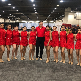 rectangular iamge depicting Dancers